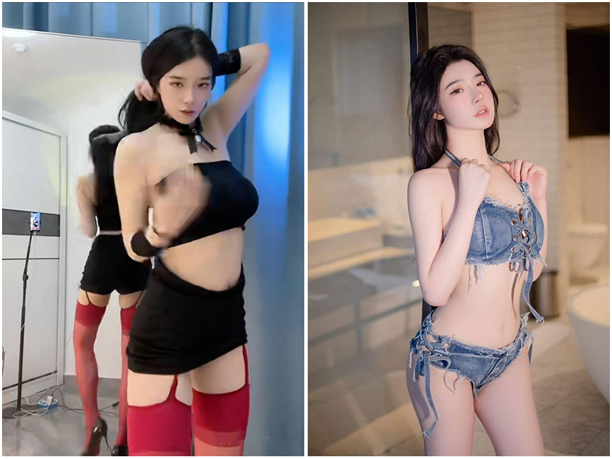 抖音网红小清子岛遇纯欲私房视频截图