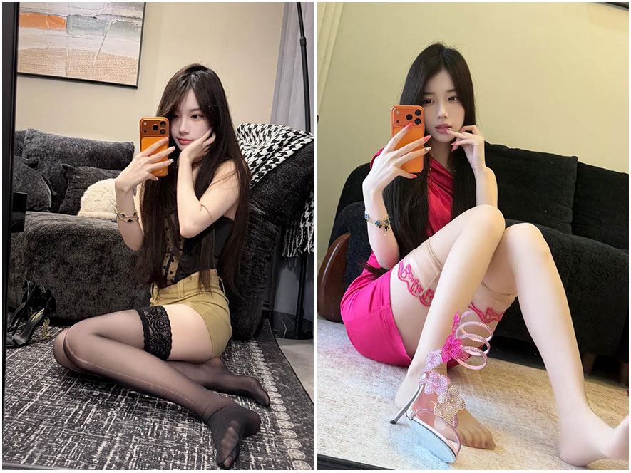 抖音网红小语日常氛围感写真