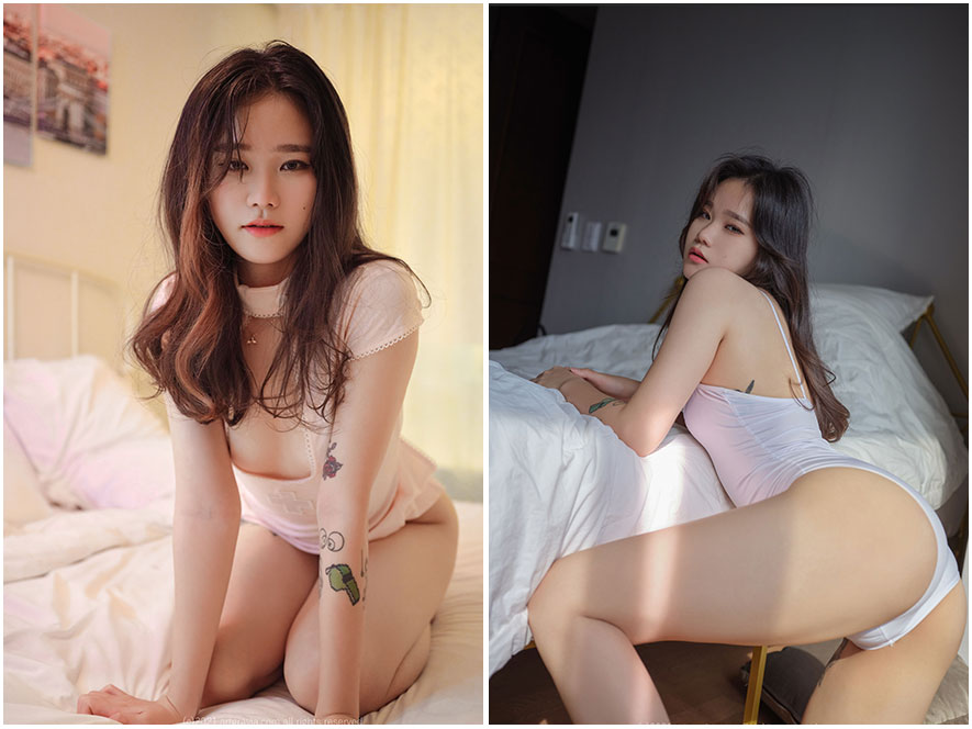 孙乐乐室内私房写真微醺可爱状态